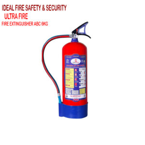 Ultra Fire Abc Powder Type Fire Extinguisher | Capacity – 6 Kg