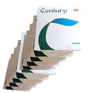 Century Pulp & Paper Star A4 75 gsm White Copier Paper- Pack of 10 Reams (10 x 500 Sheets)