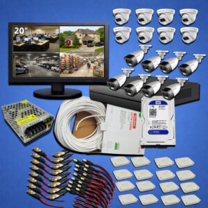 CP PLUS CCTV CAMERA – SET OF 16 PCS