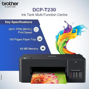 Brother DCP-T230 All-in One Ink Tank Refill System Printer
