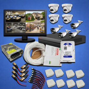 CP PLUS CCTV CAMERA – SET OF 8 PCS
